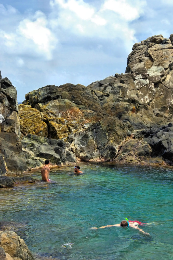 wyspa aruba - wakacje na arubie - atrakcje aruby - natural pool