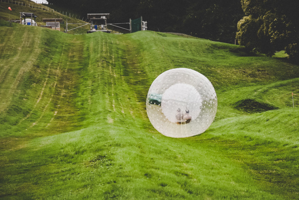things to do in rotorua - zorbing